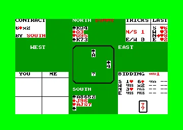 Bridge (UK) (1985) [Kuma] screen shot game playing